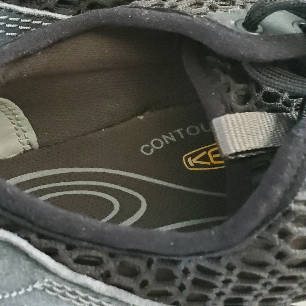 Keen Black Sneakers Contour Arch Size 8 - Picture 6 of 7